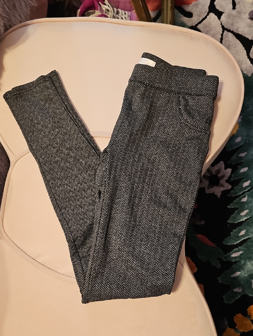 Lauren Conrad Gray/black Leggings